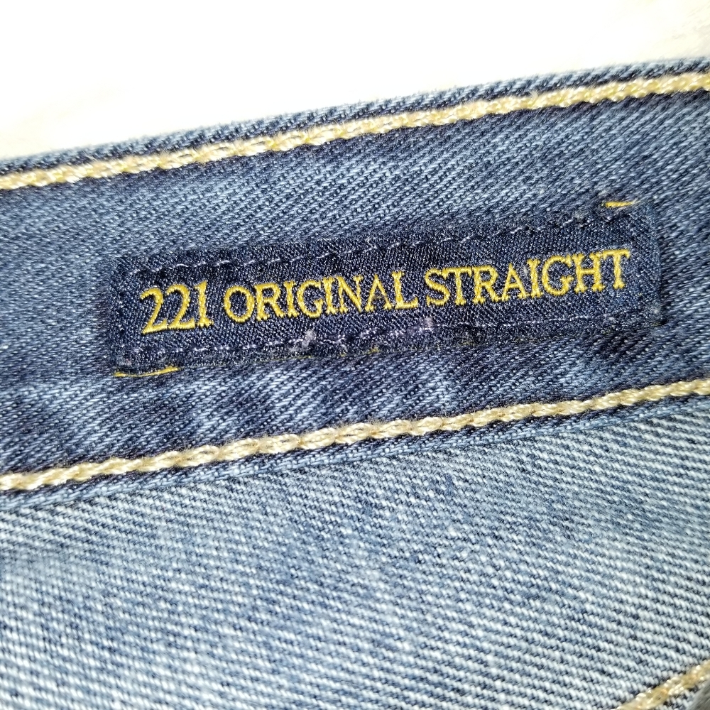 LUCKY BRAND JEANS 221 ORIGINAL STRAIGHT 28X32 - Picture 6 of 8